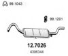 FIAT 4169532 End Silencer